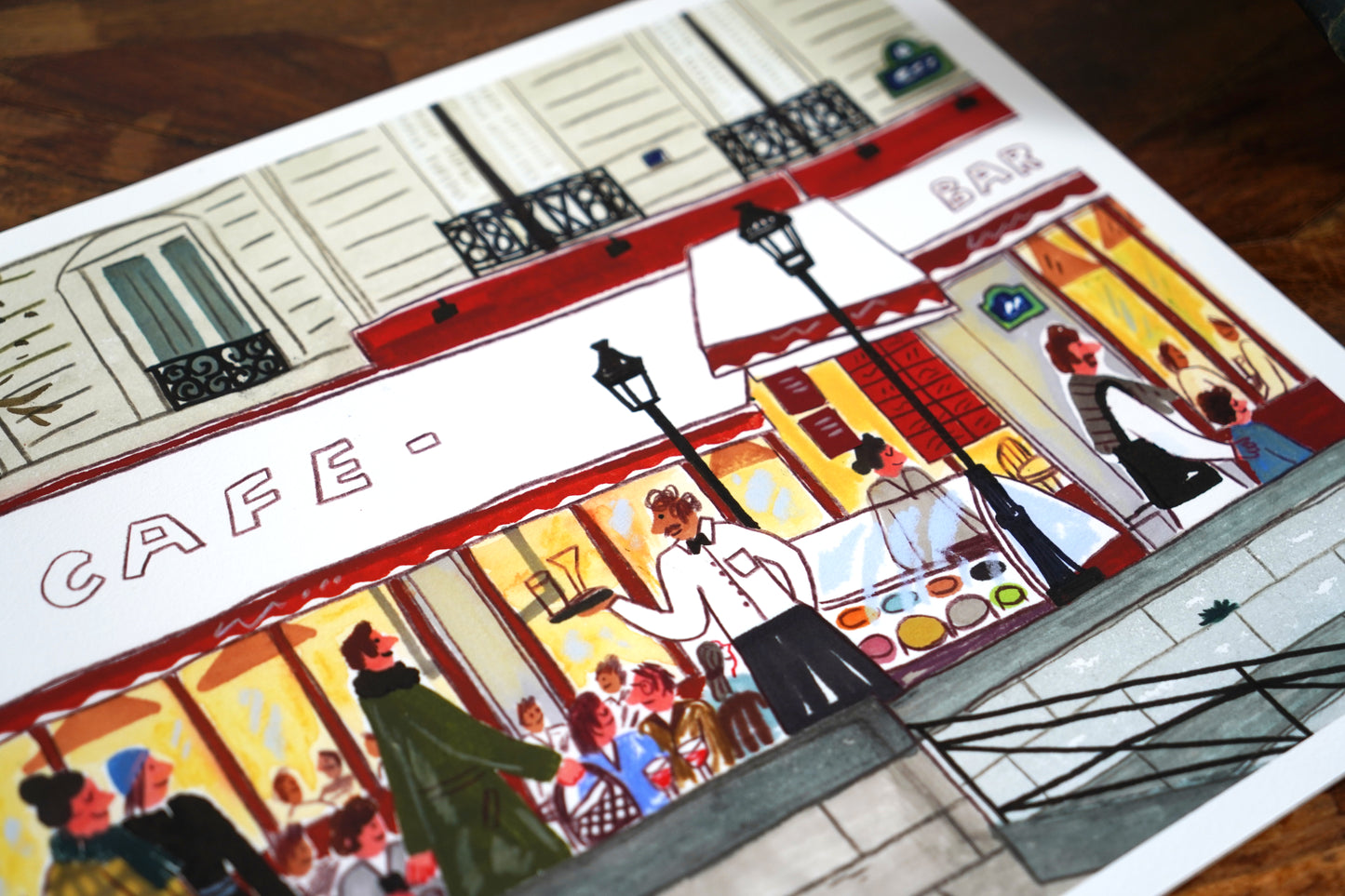 Café sur l'Île Saint-Louis