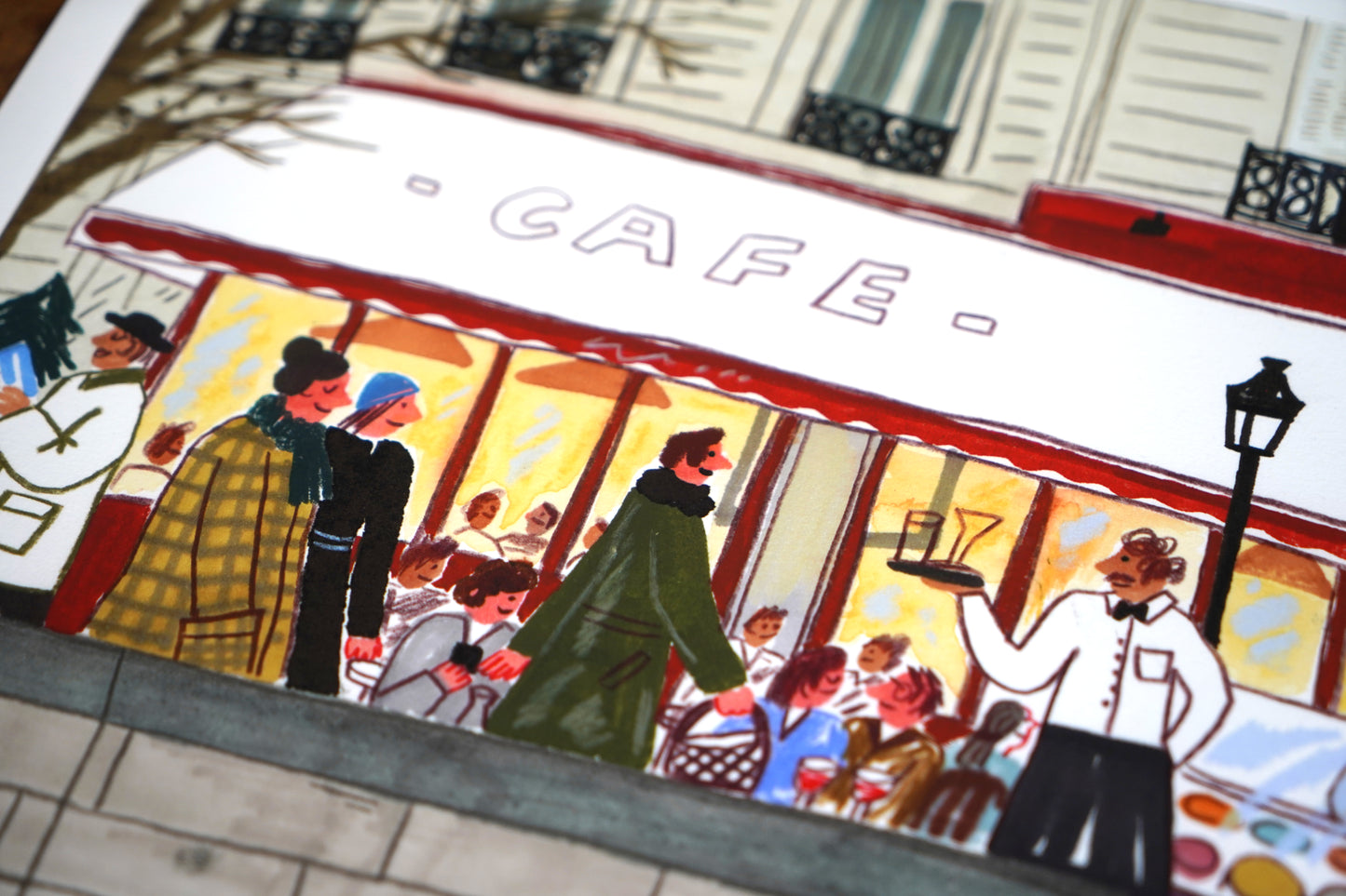 Café sur l'Île Saint-Louis